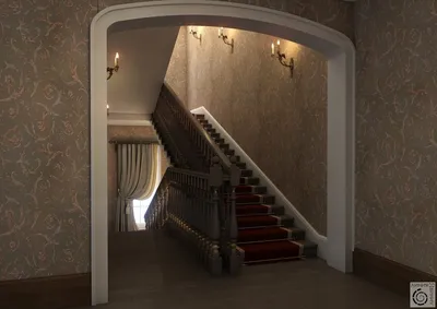 Дизайн интерьера прихожей, коридора и холла от дизайн-студии Линия 8