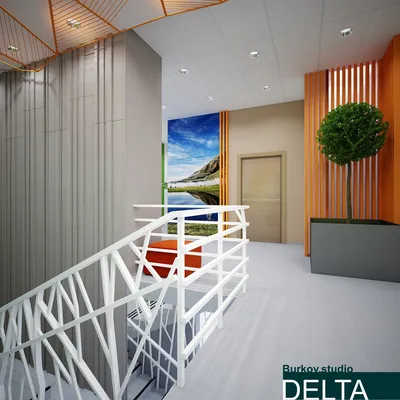DELTA | дизайн проект интерьера офиса