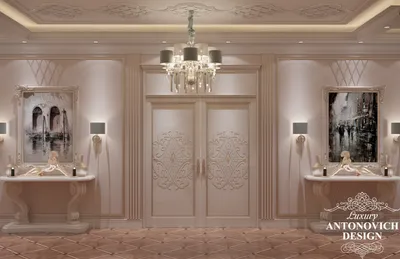 Интерьер холла и коридора на втором этаже ⋆ Элитный дизайн интерьера в  Ташкенте - Антонович Дизайн