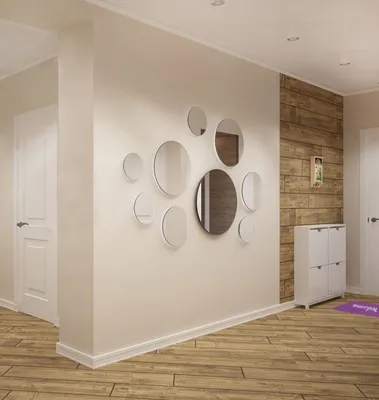 Варианты отделки стен в коридоре и прихожей: обои, декоративная плитка и  камень