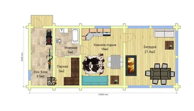 Миллениум, баня и беседка. Дизайн интерьера одноэтажного дома 433 кв.м. в  стиле модерн | Портфолио дизайн-студии Domoff Interiors