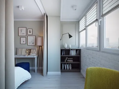 Дизайн спальни с балконом фото 11, 12,13,14, 17 кв.м. Лучшие идеи планировки
