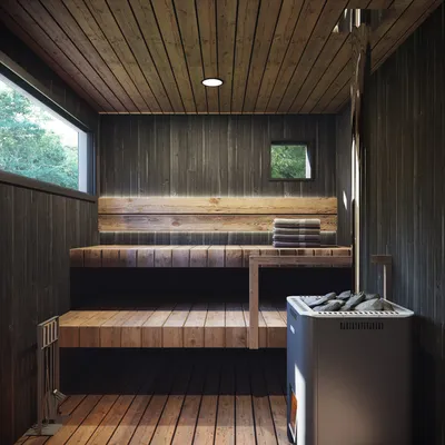 Бани и сауны в стиле лофт –135 лучших фото-идей дизайна интерьера ванной |  Houzz Россия