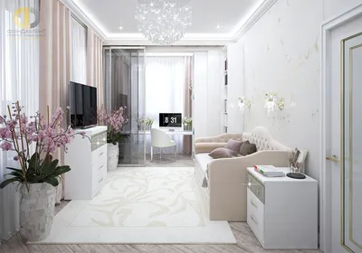 Европейский дизайн комнаты отдыха ⋆ Студия дизайна элитных интерьеров  Luxury Antonovich Design