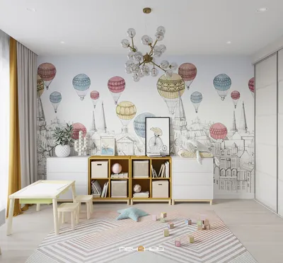 Дизайн проект детской комнаты