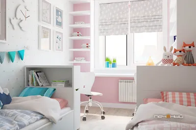 Современный дизайн детской комнаты | Интерьеры спальни, Квартирные идеи,  Игровая комната дизайн