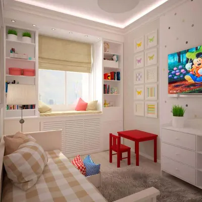 Дизайн детской комнаты 14 кв м: фото примеров интерьера, помещение для двоих