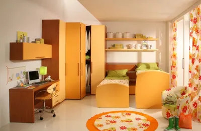 Идеи дизайна детской комнаты для троих разнополых детей