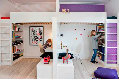 Дизайн комнаты для трёх детей | NaadaDesign Дизайн Студия | Дзен