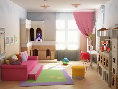 Комнаты для девочек 12 лет: вариант дизайна для троих детей, фото интерьера