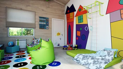 Детские комнаты в стиле минимализм