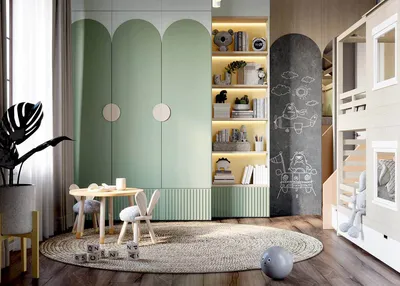 Ремонт детской комнаты для мальчика или девочки в Киеве под ключ | VIP  Design