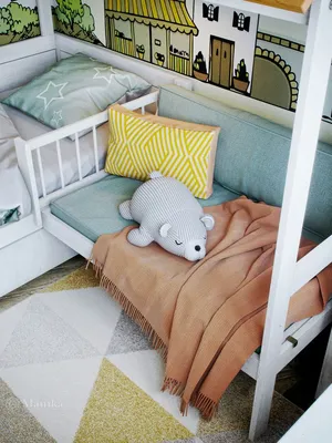 Детская комната для новорожденного: 50 фото интерьера детской для девочки и  мальчика