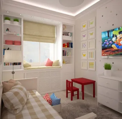 Современный интерьер детской комнаты-2023: 108 фото, советы | ivd.ru