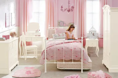 Интерьер детской комнаты для девочки: 55 фотоидей дизайна, как оформить  детскую | ivd.ru