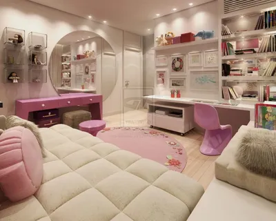 Как оформить комнату для девочки-подростка: идеи дизайна интерьера