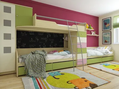 Современные идеи дизайна детской комнаты для девочки | Фото новинок 2018