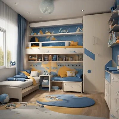 Дизайн спальни 3 на 3 метра, фото комнаты | Houzz Россия