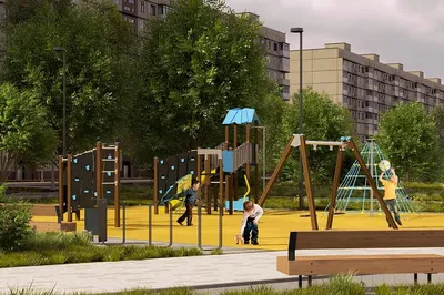 Планшетная подача проекта детской площадки - Фрилансер Валерия Кудрявцева  ValeriyaVK - Портфолио - Работа #2736810