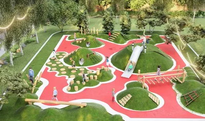 Дизайн детских площадок: как создать зону, привлекательную для детей и  взрослых. | Шелби. Игровые пространства для детей | Дзен