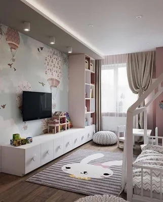 Ремонт детской комнаты, детской спальни в квартире | ВаленТаймБуд