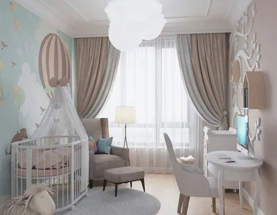 Дизайн детской комнаты для дочки в Смоленске - Модный Дом