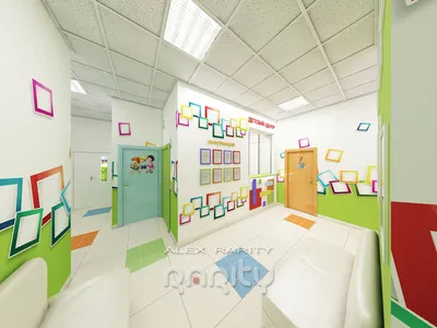 Дизайн интерьера детского центра | Зарина Ивантер
