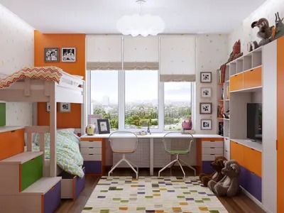 Как создать идеальный дизайн детской комнаты с двухъярусной кроватью: Полное руководство