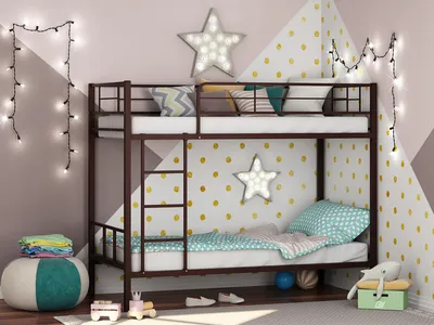 Двухъярусные кровати для взрослых и детей: виды, модификации, дизайн.