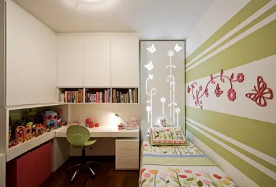 Дизайнерские приемы для обустройства маленькой детской комнаты | Маленькие  детские комнаты, Дизайн, Детская комната