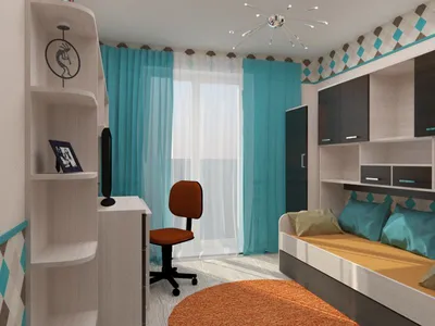 Дизайн детской комнаты в Челябинске / Студия дизайна Перистиль