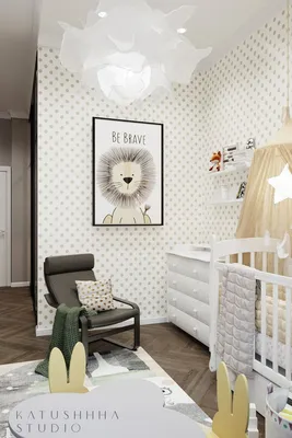 Детская комната с большой теплой лоджией - Студия дизайна «Малина»