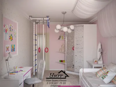 ≡ ➤ Дизайн детской комнаты для девочки - сказка наяву для принцессы ⋆  Фабрика мебели «Mamka™» ᐈ Эксперт детского пространства