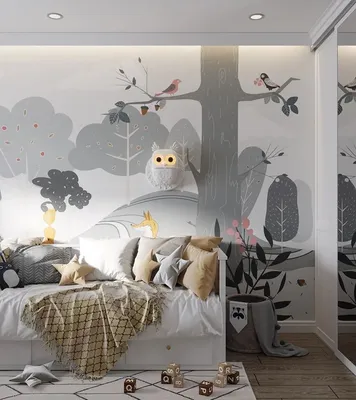 Дизайн детской комнаты в серых тонах: 70 идей дизайна | ivd.ru