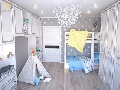 Дизайн маленькой детской комнаты: оформление интерьера, подбор цветов,  безопасная расстановка мебели