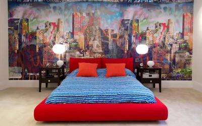 Кровать с основанием 140х200 MOON FAMILY 1232 оранжевого цвета — купить в  Москве и Московской области в интернет-магазине MOON К002851