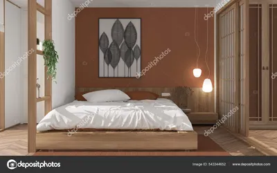 Оранжевая спальня, фото дизайна интерьера - Интернет-журнал Inhomes