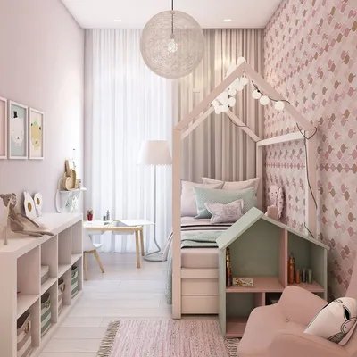 Дизайн детской комнаты, площадью 10 кв.м для школьника🎒 Используем  экологичные, спокойные оттенки - молочно-белый, благородный зеленый… |  Instagram