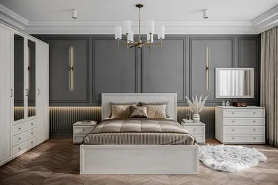 Белые спальни – 135 лучших фото дизайна интерьера спальни | Houzz Россия