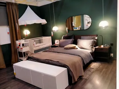 Спальни ИКЕА: 75 фото в интерьере, идеи дизайна с мебелью ikea, обзор  спальных гарнитуров из каталога