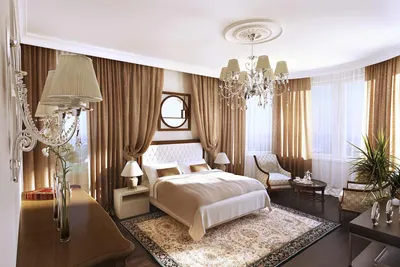 Дизайн спальни в стиле арт-деко, фото – Rehouz