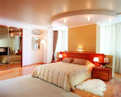 Натяжные потолки в спальную комнату: фото и цены от сайта Enterio | Enterio