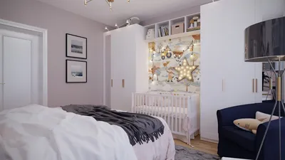 Где поставить кроватку для новорожденного в спальне родителей: удобные и  практичные варианты переоборудования комнаты | «Будем менять» с Александром  Гришаевым | Дзен