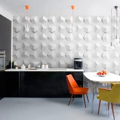 Самоклеящиеся стеновые панели для кухни - 60 фото
