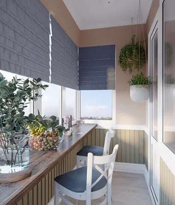 Барная стойка на балконе или лоджии: фото, современные идеи в интерьере  кухни