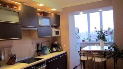 Кухня на балконе в квартире: фото, кухня на лоджии, кухня на лоджии дизайн  - кухня на балконе или лоджии фото, в студии, обеденная зона