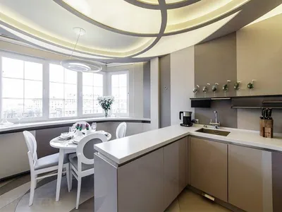 Дизайн кухни объединенной с балконом | Legko.com