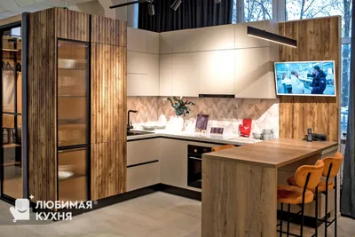 Бежевые кухни купить в Екатеринбурге, дизайн на заказ - «Любимая кухня»
