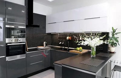 Классическая черная кухня Sylt от Nobilia купить в Москве