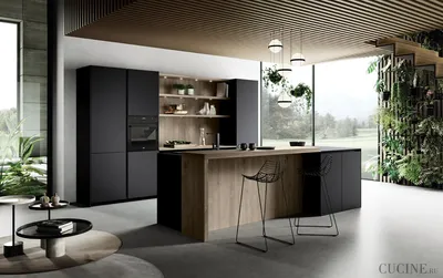 Красно-черная кухня: фото дизайна кухонного гарнитура в красно-черном цвете